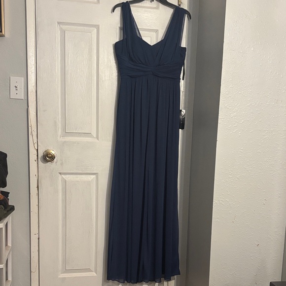 ALFRED SUNG Navy Maxi Dress - Picture 4 of 7